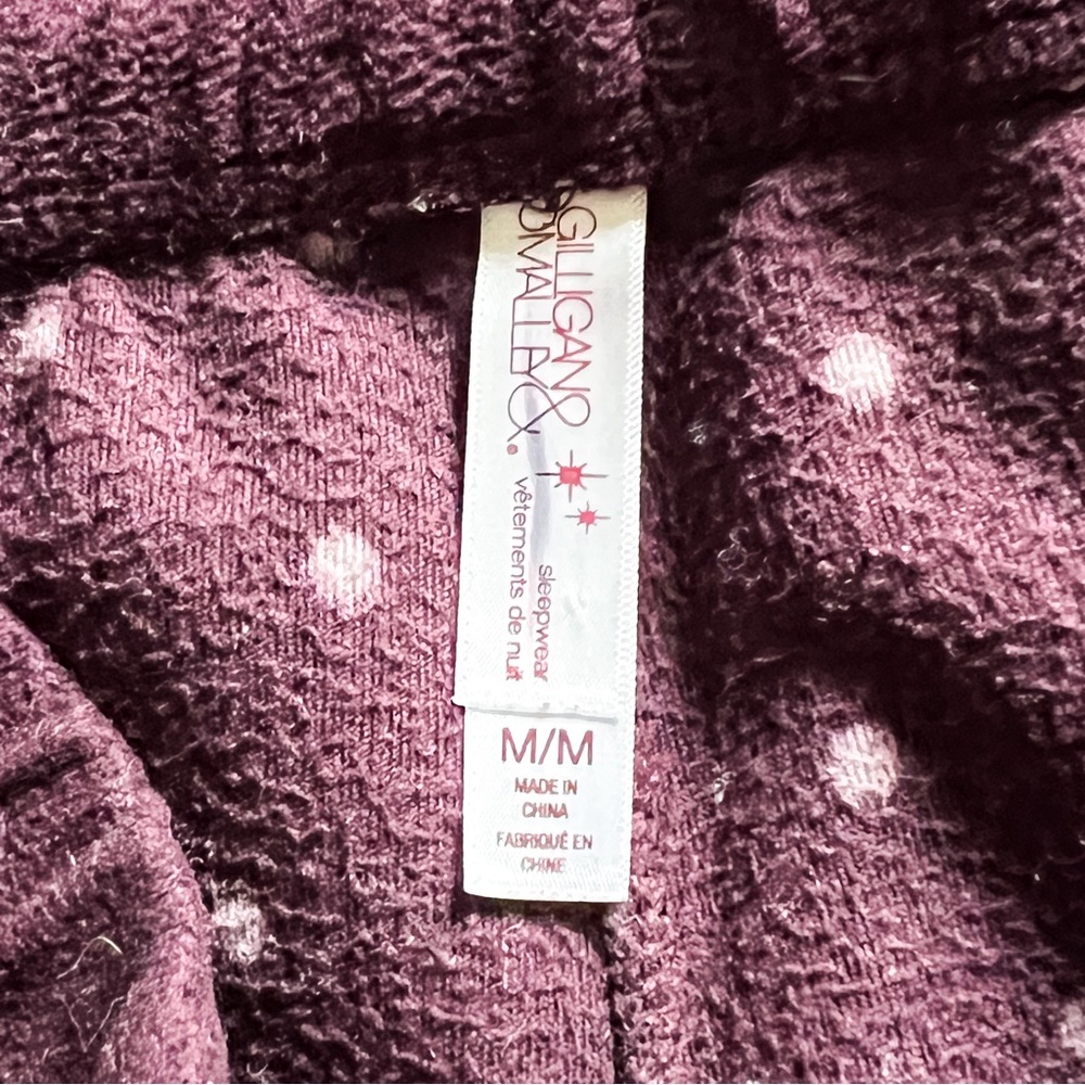 Gilligan & O’Malley | Fleece Polka Dot Pajama Pants - Picture 5 of 6
